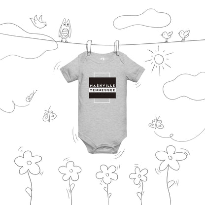 NASHVILLE Baby short sleeve one piece