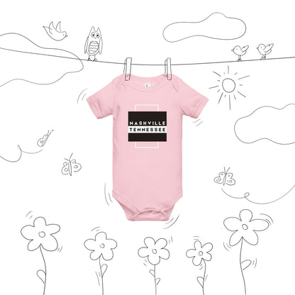 NASHVILLE Baby short sleeve one piece