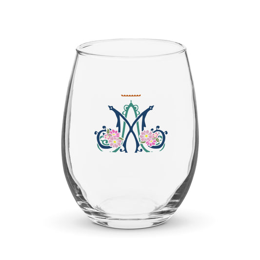 Mother Mary Wine Glass Stemless